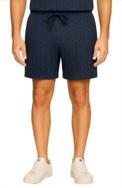 NEW FLAGS & ANTHEM faywood drawstring short in navy